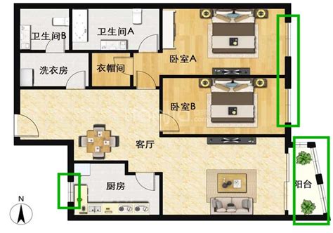 房屋朝向怎么看|房子的朝向的怎么看的？